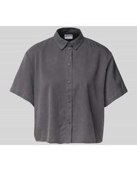 Jake*s - Regular Fit Bluse mit durchgehender Knopfleiste - Lyst