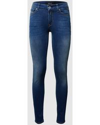 Replay - Skinny Fit Jeans mit Stretch-Anteil Modell 'New Luz' - Lyst