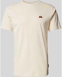 Ellesse - T-Shirt mit Label-Patch Modell 'CASSICA' - Lyst