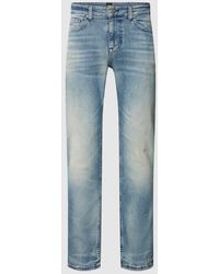BOSS - Slim Fit Jeans im Destroyed-Look Modell 'Delaware' - Lyst