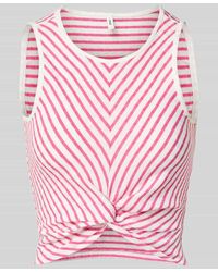 ONLY - Slim Fit Tank Top mit Wickeloptik Modell 'SANDY' - Lyst