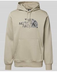 The North Face - Hoodie Mit Label-Print - Lyst