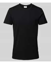 S.oliver - T-shirt Met Ronde Hals - Lyst