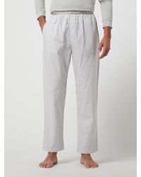 en slaapmode voor Pyjamas Heren Kleding voor voor Nacht Calvin Klein Pyjamabroek Met Logoband voor heren 