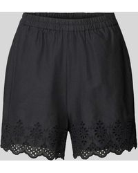 ONLY - Shorts mit Lochstickerei Modell 'LOU' - Lyst