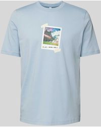 adidas - T-Shirt mit Motiv-Print - Lyst