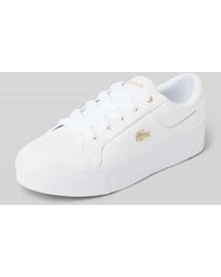 Lacoste - Sneaker mit Label-Detail Modell 'ZIANE' - Lyst