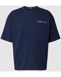 Polo Ralph Lauren - T-Shirt mit überschnittenen Schultern - Lyst