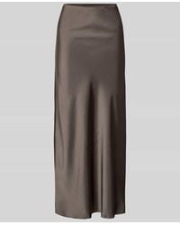 Neo Noir - Maxirock aus Satin mit elastischem Bund Modell 'Vicky' - Lyst