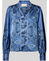 Neo Noir - Bluse mit Paisley-Muster Modell 'Massima' - Lyst