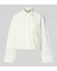 Y.A.S - Relaxed Fit Blouse Met Opgestikte Zakken - Lyst