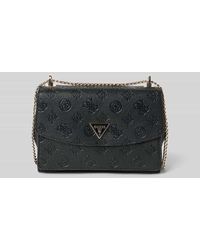 Guess - Handtasche Mit Strukturmuster Modell 'Cresidia' - Lyst