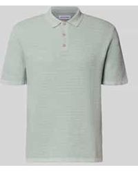 Jack & Jones - Regular Fit Poloshirt Met Structuurpatroon Model 'George' - Lyst