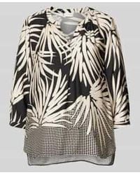 Milano Italy - Relaxed Fit Blouse Met Tuniekkraag - Lyst