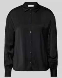 MSCH Copenhagen - Overhemdblouse Met Knoopsluiting - Lyst