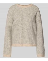 SELECTED - Relaxed Fit Pullover aus Woll-Mix mit Alpaka-Anteil Modell 'FALVA' - Lyst