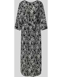 S.oliver - Midi-jurk Met Paisleymotief - Lyst