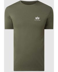 Alpha Industries - T-Shirt mit Logo-Print Modell 'Basic T' - Lyst
