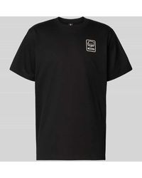G-Star - Loose Fit T-Shirt mit Label-Print - Lyst