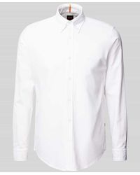 BOSS - Regular Fit Business-Hemd Mit Button-Down-Kragen Modell 'Rickert' - Lyst