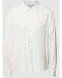 MSCH Copenhagen - Overhemdblouse Met Knoopsluiting, Model 'Sandelina' - Lyst