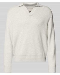 Jack & Jones - Strickpullover mit V-Ausschnitt Modell 'COVER' - Lyst