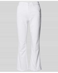 Marc O' Polo - Flared Cut Jeans in unifarbenem Design Modell 'KIRUNA' - Lyst