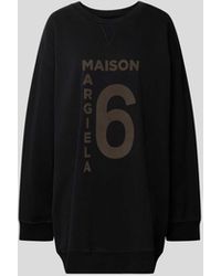 Maison Margiela - Oversized Sweatshirt mit Brand-Print - Lyst