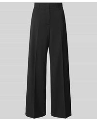 Weekend by Maxmara - Loose Fit Weite Hose aus reiner Schurwolle Modell 'VISIVO' - Lyst
