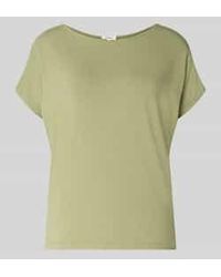 S.oliver - Loose Fit T-Shirt Van Viscosemix - Lyst