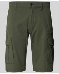 S.oliver - Relaxed Fit Cargo-Bermudas aus Baumwoll-Elasthan-Mix - Lyst