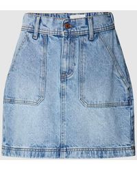 Noisy May - Jeansrock Mit Aufgesetzten Taschen Modell 'Regina' - Lyst