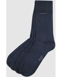 Camano - Socken im unifarbenen Design im 4er-Pack - Lyst