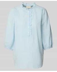 Freequent - Regular Fit Blouse Met 3/4-Mouwen, Model 'Rolly' - Lyst