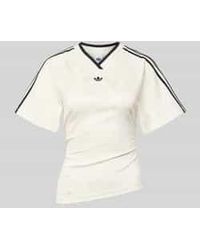 adidas Originals - Regular Fit T-Shirt Met Asymmetrisch Model - Lyst