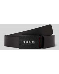 HUGO - Ledergürtel aus echtem Rindsleder - Lyst