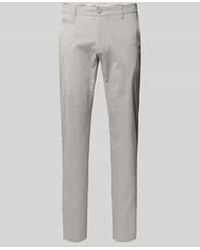 Brax - Regular Fit Chino Met Structuurmotief - Lyst
