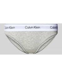 Calvin Klein - Slip mit elastischem Logo-Bund - Lyst