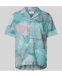 S.oliver - Resort Fit Freizeithemd mit Allover-Print Modell 'Big Coral' - Lyst