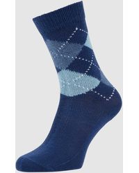 Burlington - Socken mit Argyle-Muster Modell 'Whitby' - Lyst