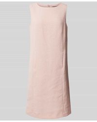White Label - Knielanges Kleid mit Rundhalsausschnitt - Lyst