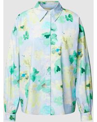 ARMEDANGELS - Bluse mit Allover-Muster Modell 'DAAPHNA AQUA FLORAL' - Lyst