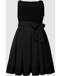 Ralph Lauren - Plus Size Midi-jurk Met Taillepas - Lyst