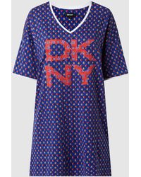 DKNY - Nachthemd mit Allover-Muster - Lyst