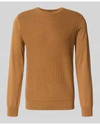 Strellson - Regular Fit Gebreide Pullover Van Katoen, Model 'Adrian' - Lyst