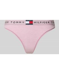 Tommy Hilfiger - String aus Baumwoll-Mix Modell 'TH HERITAGE' - Lyst