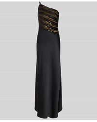 Ralph Lauren - Abendkleid mit Perlen und Pailletten im One-Shoulder-Look - Lyst
