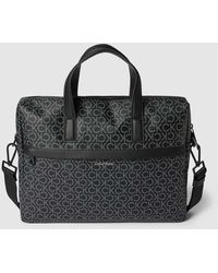 Calvin Klein - Laptoptasche mit Logo-Muster - Lyst
