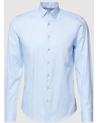 Calvin Klein - Slim Fit Businesshemd aus Twill - Lyst