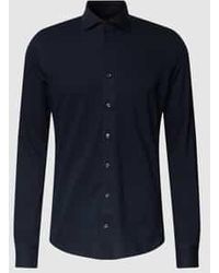 Profuomo - Slim Fit Zakelijk Overhemd Van Katoen Met Stretch - Lyst